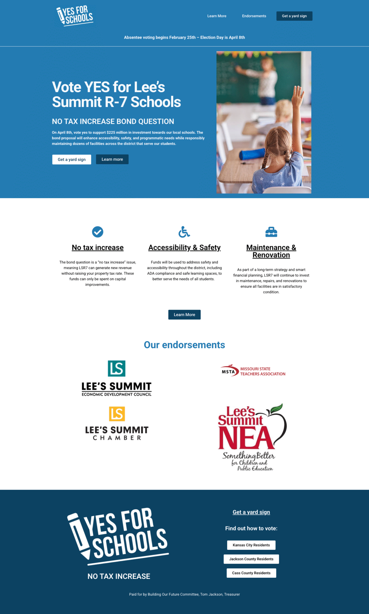 Yes on LSR7 website